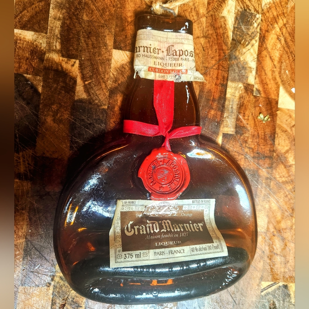 Wall Decor- handmade Grand Marnier hanging